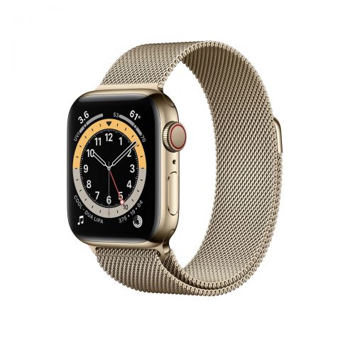 Apple Watch Series 6 Thép 40mm LTE  – dây Milanese 99%
