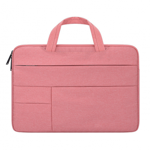 Túi Chống Sock Cho MacBook Hoa Văn Có Quai - Pink
